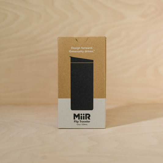 Miir 12oz Flip Traveler - Black